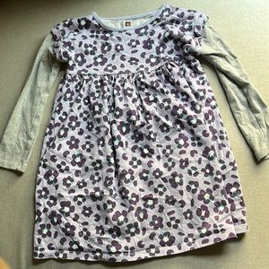 flower print kids dress